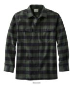 L.L.Bean Heren gemzen overhemd bos schaduw kleding VT064448