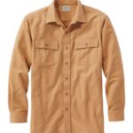 L.L.Bean Heren gemzen overhemd gerst kleding VT0643256