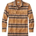 L.L.Bean Heren gemzen overhemd gerst multi kleding VT0643556