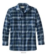 L.L.Bean Heren gemzen overhemd ijzer blauw kleding VT0645905