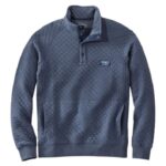 L.L.Bean Heren gewatteerde trui indigo heide kleding VT0646982