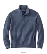 L.L.Bean Heren gewatteerde trui indigo heide kleding VT0646982