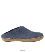 L.L.Bean Heren Glerups wollen pantoffels denim schoenen VT0646109