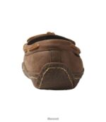 L.L.Bean Heren handgenaaide pantoffels grafiet schoenen VT064958 - Image 3