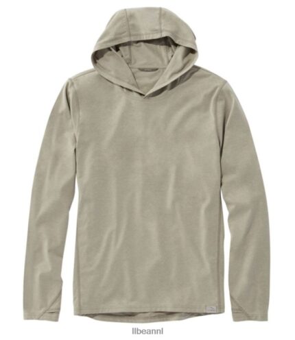 L.L.Bean Heren hoodie met insectenschild stoffige salie kleding VT0645818