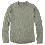 L.L.Bean Heren insectenschild pro gebreide crew diepe olijfheide kleding VT0643898