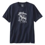 L.L.Bean Heren jagers grafisch T-shirt marine kleding VT0644876