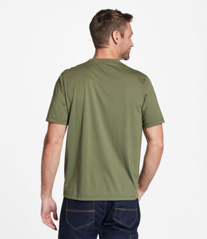 L.L.Bean Heren jagers grafisch T-shirt marine kleding VT0644876 - Image 3
