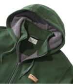 L.L.Bean Heren Katahdin Iron Works sweatshirt met halve rits bordeaux kleding VT064568 - Image 6