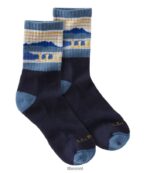 L.L.Bean Heren Katahdin wandelsokken nautisch marineblauw/ijzerblauw accessoires VT0641075