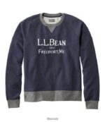 L.L.Bean Heren kenmerkend erfgoedsweatshirt indigo heide kleding VT064571