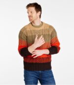 L.L.Bean Heren kenmerkende katoenen visserstrui zeildoek streep kleding VT064646 - Image 2