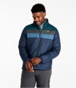 L.L.Bean Heren klassiek bergjasje met puffer kelpgroen/nautisch marineblauw bovenkleding VT0645959 - Image 4