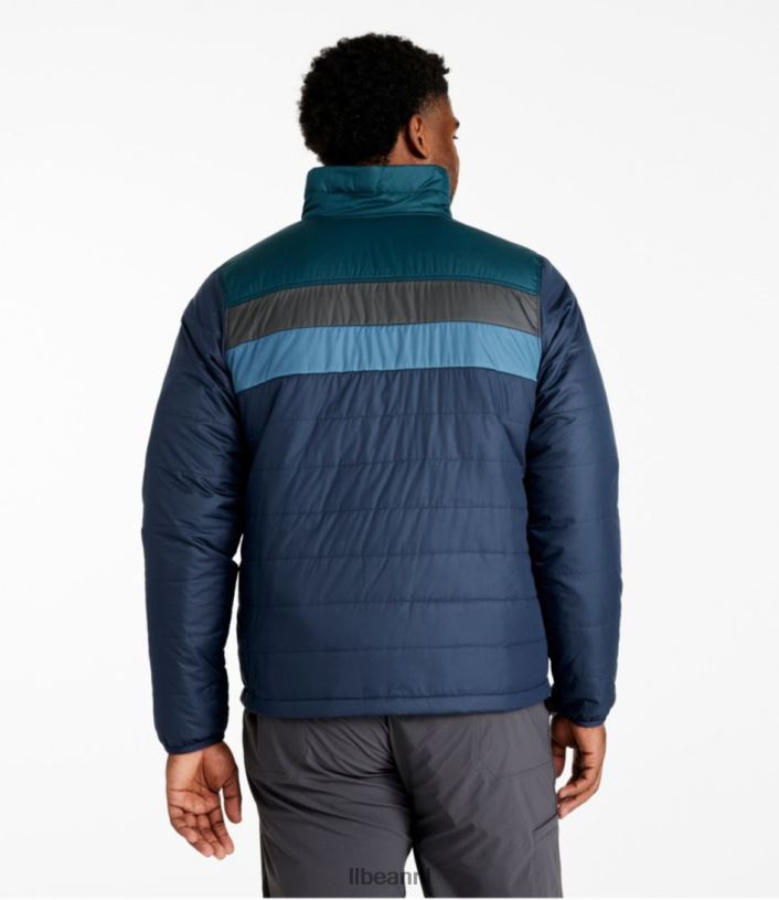 L.L.Bean Heren klassiek bergjasje met puffer kelpgroen/nautisch marineblauw bovenkleding VT0645959 - Image 5