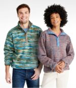 L.L.Bean Heren klassieke fleecetrui sintel geo bovenkleding VT064868 - Image 2