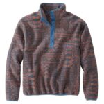 L.L.Bean Heren klassieke fleecetrui sintel geo bovenkleding VT064868