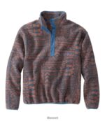 L.L.Bean Heren klassieke fleecetrui sintel geo bovenkleding VT064868