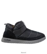 L.L.Bean Heren klassieke gewatteerde enkellaarzen in de bergen zwart/ijzer schoenen VT0643754