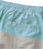 L.L.Bean Heren klassieke supplex sportshort piek oranje/blauw kwarts/houtrook kleding VT064292 - Image 4