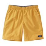 L.L.Bean Heren klassieke supplex sportshort warm goud kleding VT0644732