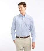 L.L.Bean Heren kreukvrij klassiek Oxford-overhemd arctisch blauw kleding VT0643511 - Image 2