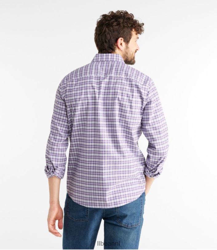 L.L.Bean Heren kreukvrij ultrazacht geborsteld katoenen overhemd zachte sparren kleding VT064295 - Image 3