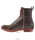 L.L.Bean Heren laarzen donkerbruin/baksteenrood schoenen VT0641048 - Image 2