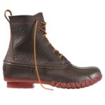 L.L.Bean Heren laarzen donkerbruin/baksteenrood schoenen VT0641048