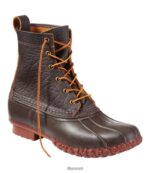 L.L.Bean Heren laarzen donkerbruin/baksteenrood schoenen VT0641048 - Image 6