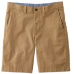 L.L.Bean Heren Lakewashed stretch kaki short erfgoed kaki kleding VT0646472