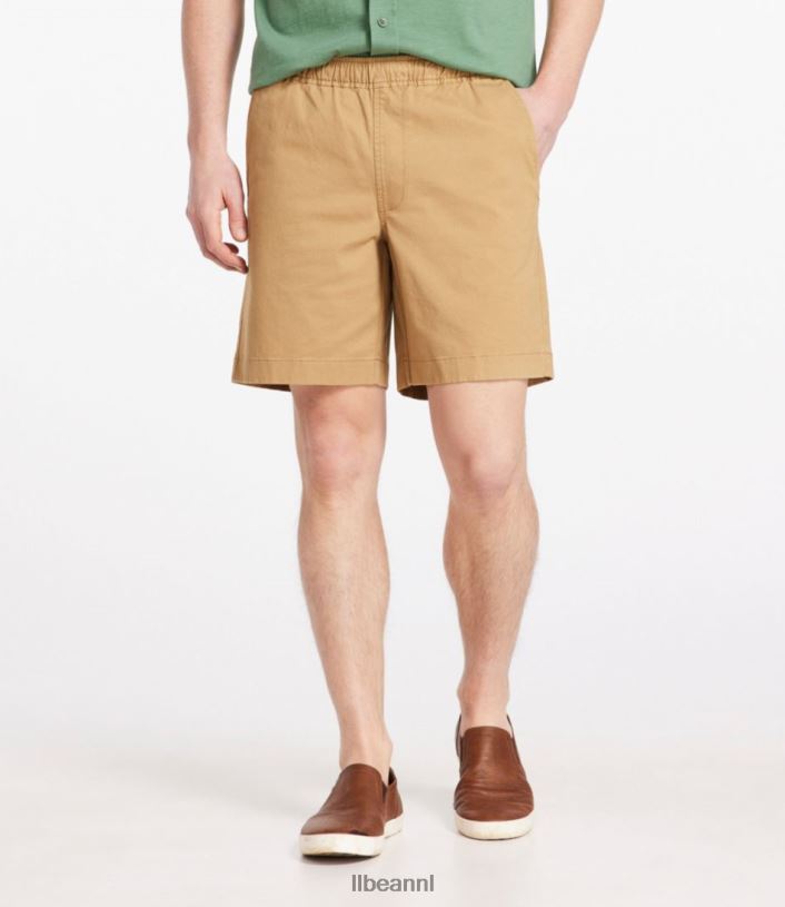 L.L.Bean Heren Lakewashed stretch kaki short zonlicht kleding VT064244 - Image 2