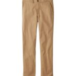 L.L.Bean Heren lakewashed stretchkaki erfgoed kaki kleding VT0645869
