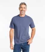 L.L.Bean Heren Lakewashed T-shirt van biologisch katoen warm goud kleding VT0646925 - Image 2