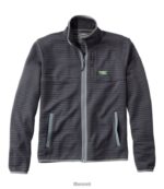 L.L.Bean Heren luchtlicht gebreide volledige ritssluiting legering grijs kleding VT0646466
