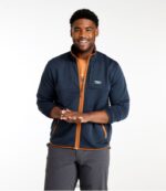 L.L.Bean Heren luchtlicht gebreide volledige ritssluiting legering grijs kleding VT0646466 - Image 4