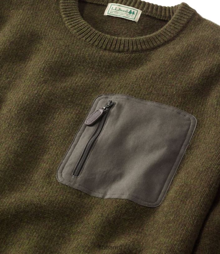 L.L.Bean Heren Maine Guide Merino trui leisteen uitrusting voor buiten VT0646712 - Image 4