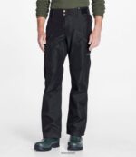 L.L.Bean Heren Maine Warden Gore-Tex broek zwart vissen VT0641519 - Image 2