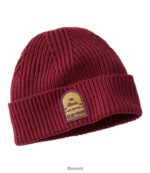 L.L.Bean Heren muts rode wijn accessoires VT064742