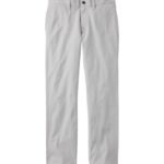 L.L.Bean Heren Onderhoudsvriendelijke stretchchino steengroeve grijs kleding VT0645839