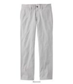 L.L.Bean Heren Onderhoudsvriendelijke stretchchino steengroeve grijs kleding VT0645839