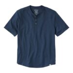 L.L.Bean Heren ontdekkingsreiziger slub T-shirt nautische marine kleding VT0643238