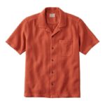 L.L.Bean Heren robuust wafelshirt rangeley blauw kleding VT064337