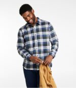 L.L.Bean Heren Schots geruit flanellen overhemd vrijhaven grijs kleding VT0645935 - Image 4