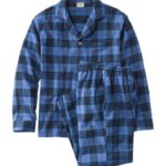 L.L.Bean Heren Schotse geruite flanellen pyjama morgan kleding VT0643214