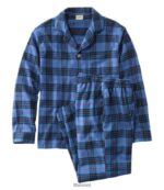 L.L.Bean Heren Schotse geruite flanellen pyjama morgan kleding VT0643214