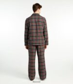 L.L.Bean Heren Schotse geruite flanellen pyjama morgan kleding VT0643214 - Image 3