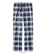 L.L.Bean Heren Schotse geruite flanellen slaapbroek vintage tartan kleding VT0646514