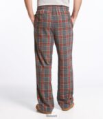 L.L.Bean Heren Schotse geruite flanellen slaapbroek vintage tartan kleding VT0646514 - Image 3