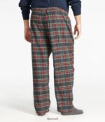 L.L.Bean Heren Schotse geruite flanellen slaapbroek vintage tartan kleding VT0646514 - Image 5