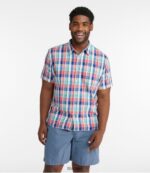 L.L.Bean Heren seersucker overhemd van biologisch katoen klokje kleding VT0643100 - Image 4